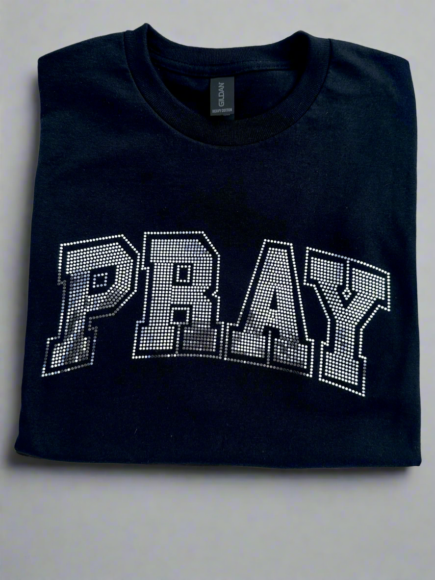 Pray Bling Design Graphic Shirt