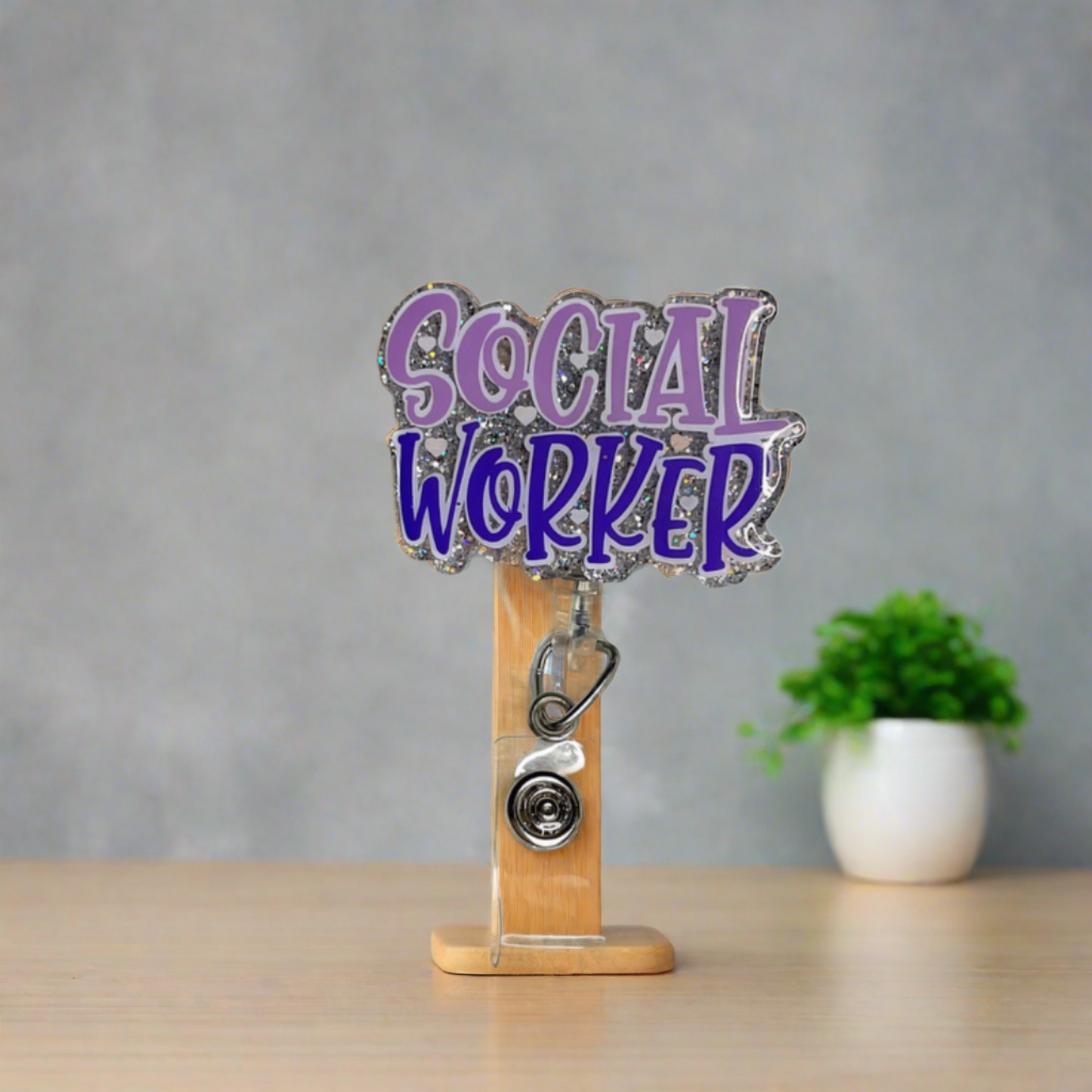 Social Worker Badge Reel